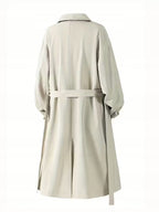 Męski Trencz Dwurzędowy