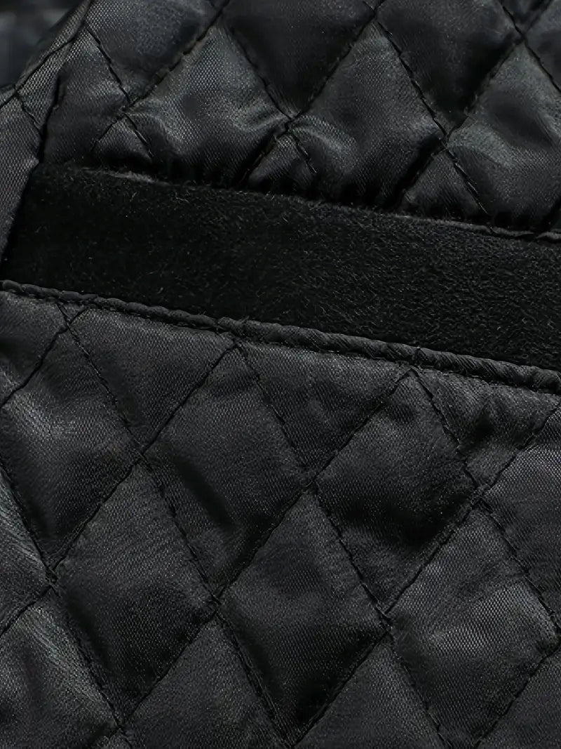 Męski Płaszcz Tweedowy Długi, z Klapami i Guzikami - Old Money