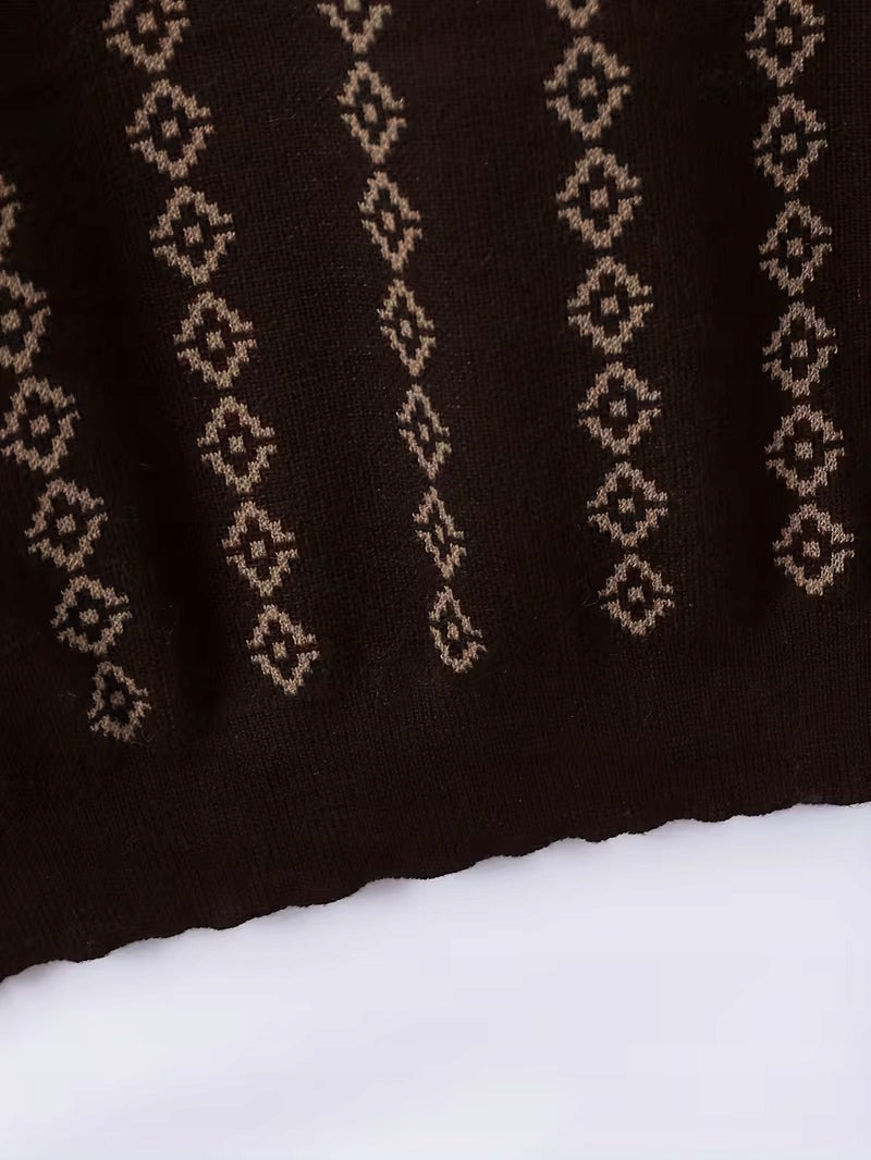 Męska Koszulka Polo V-Neck Wakacyjny Dzianinowy Casual - Old Money