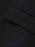 Męski Płaszcz z Wełną