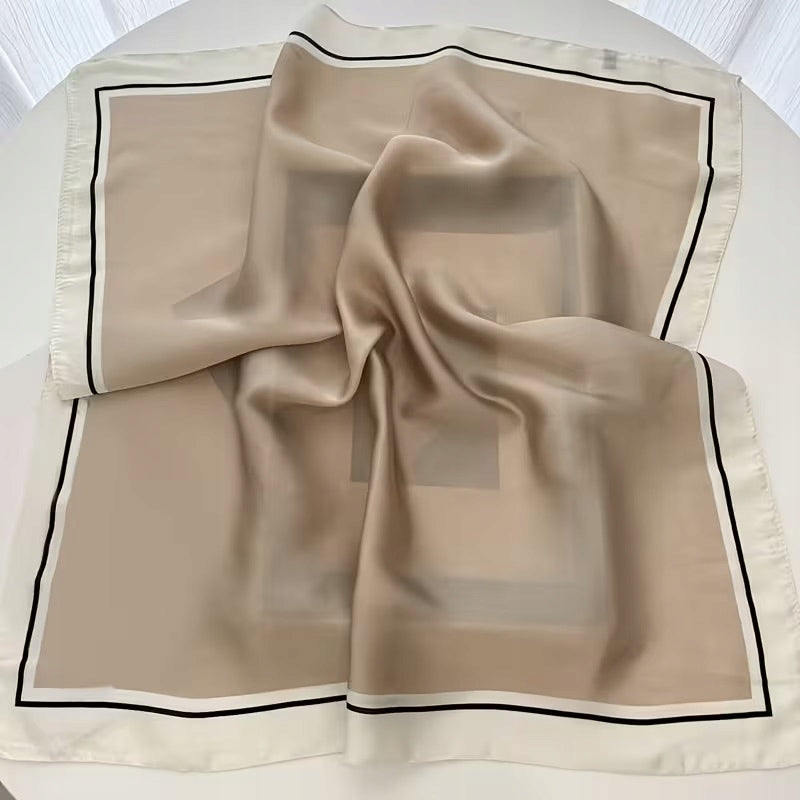 Women's beige scarf