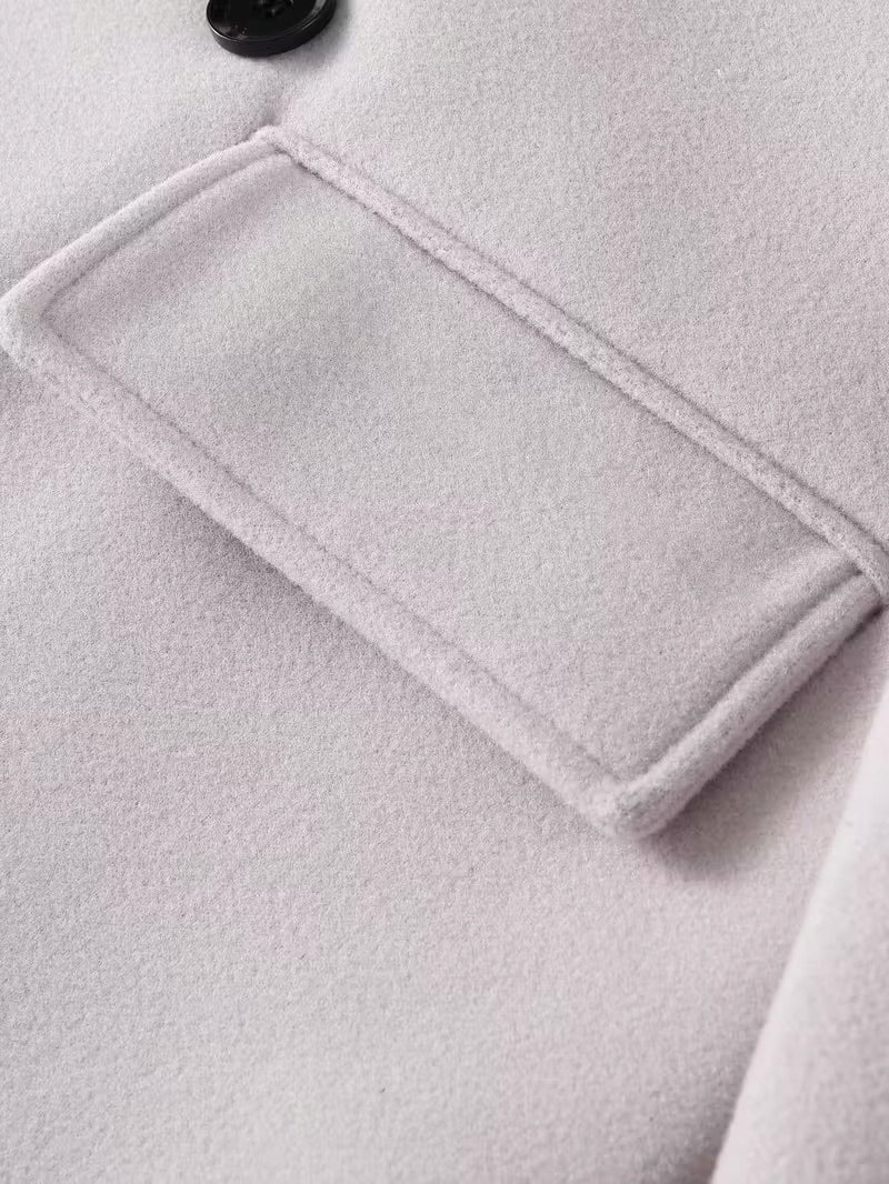 Męski Długi Płaszcz Trench Elegancki Płaszcz - Old Money