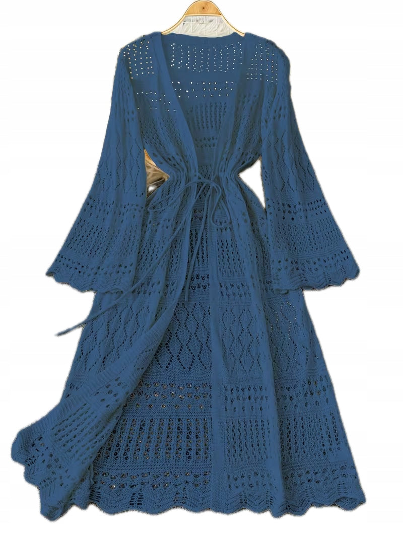 Damska Sukienka Plażowa z Wiskozy