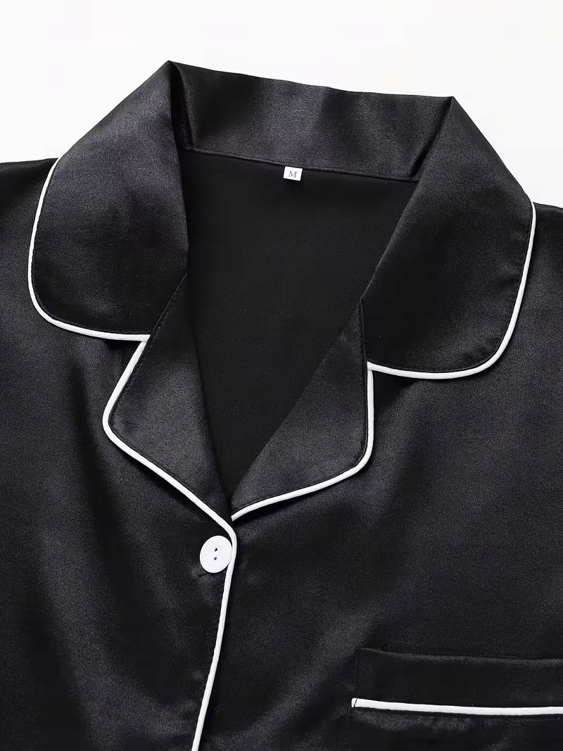 Damska Satynowa Piżama