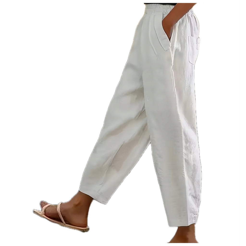 Damskie Spodnie z Bawełną