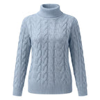 Damski Sweter z Golfem Aura