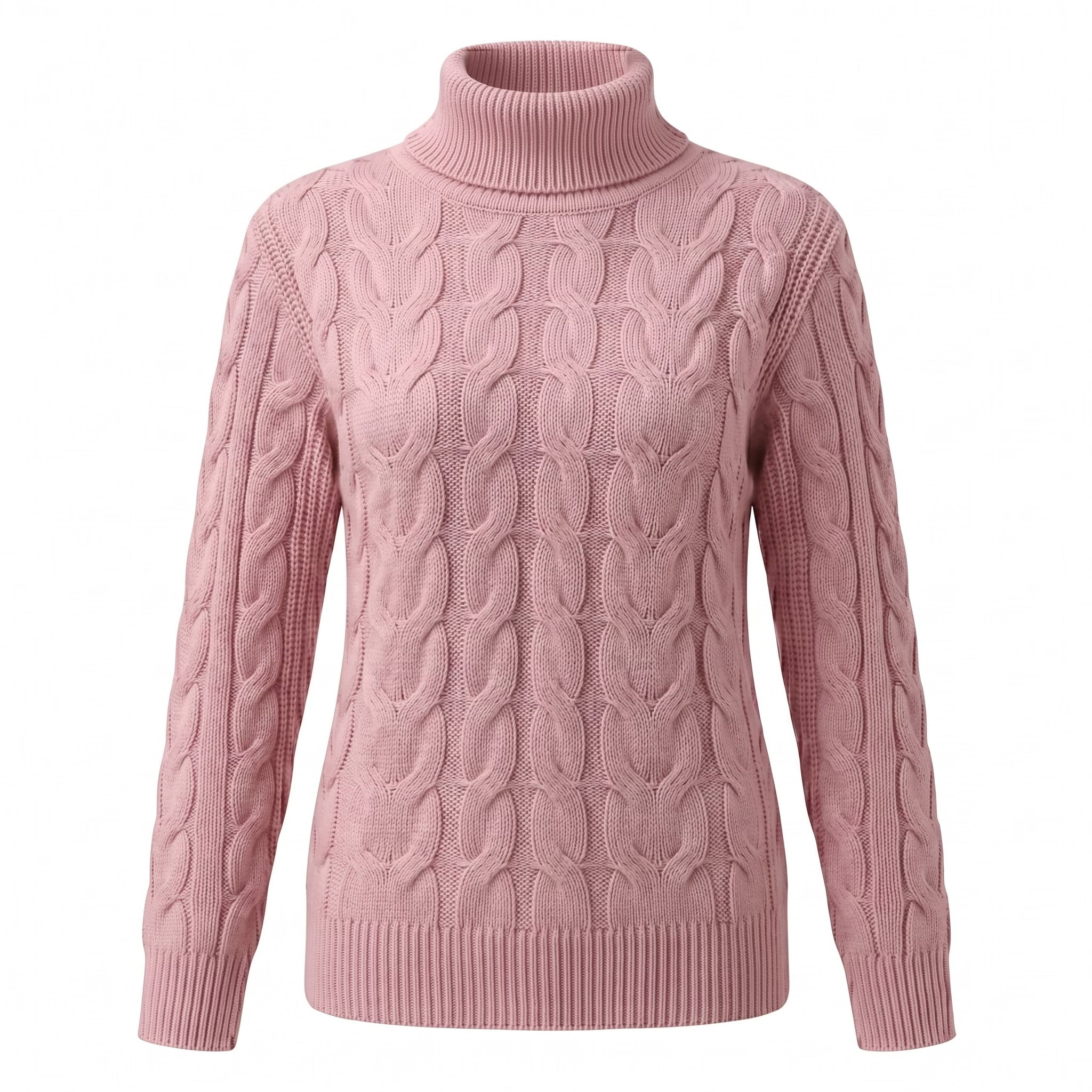 Damski Sweter z Golfem Aura