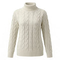 Damski Sweter z Golfem Aura