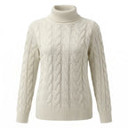 Damski Sweter z Golfem Aura