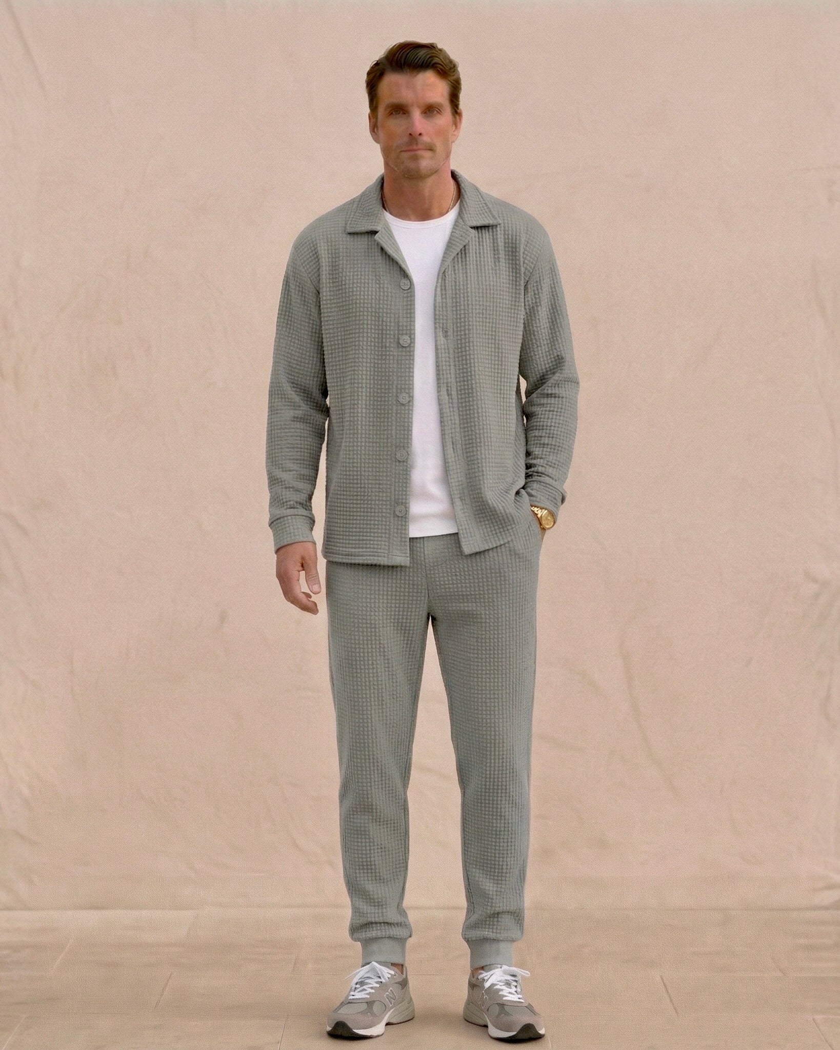 Męskie Wiosenny Komplet