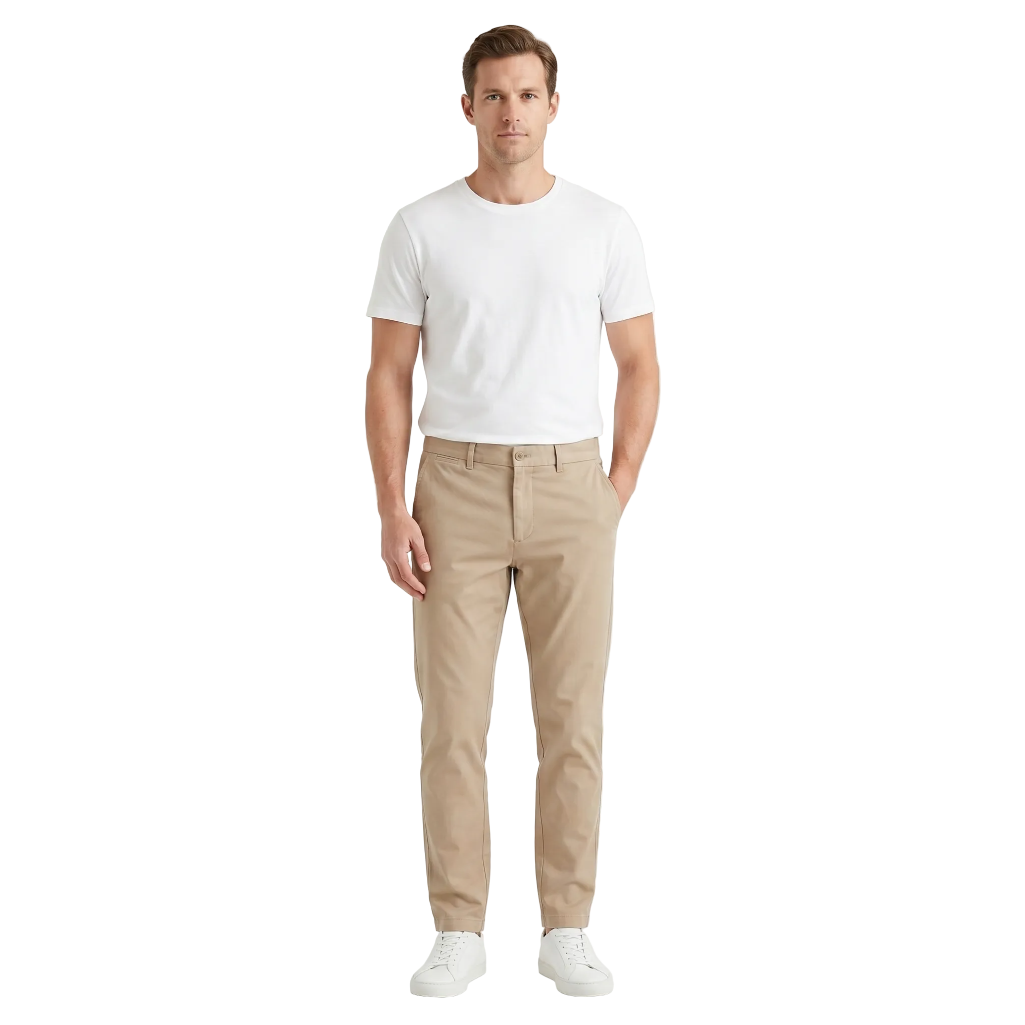 Męskie Spodnie Slim Fit Faro