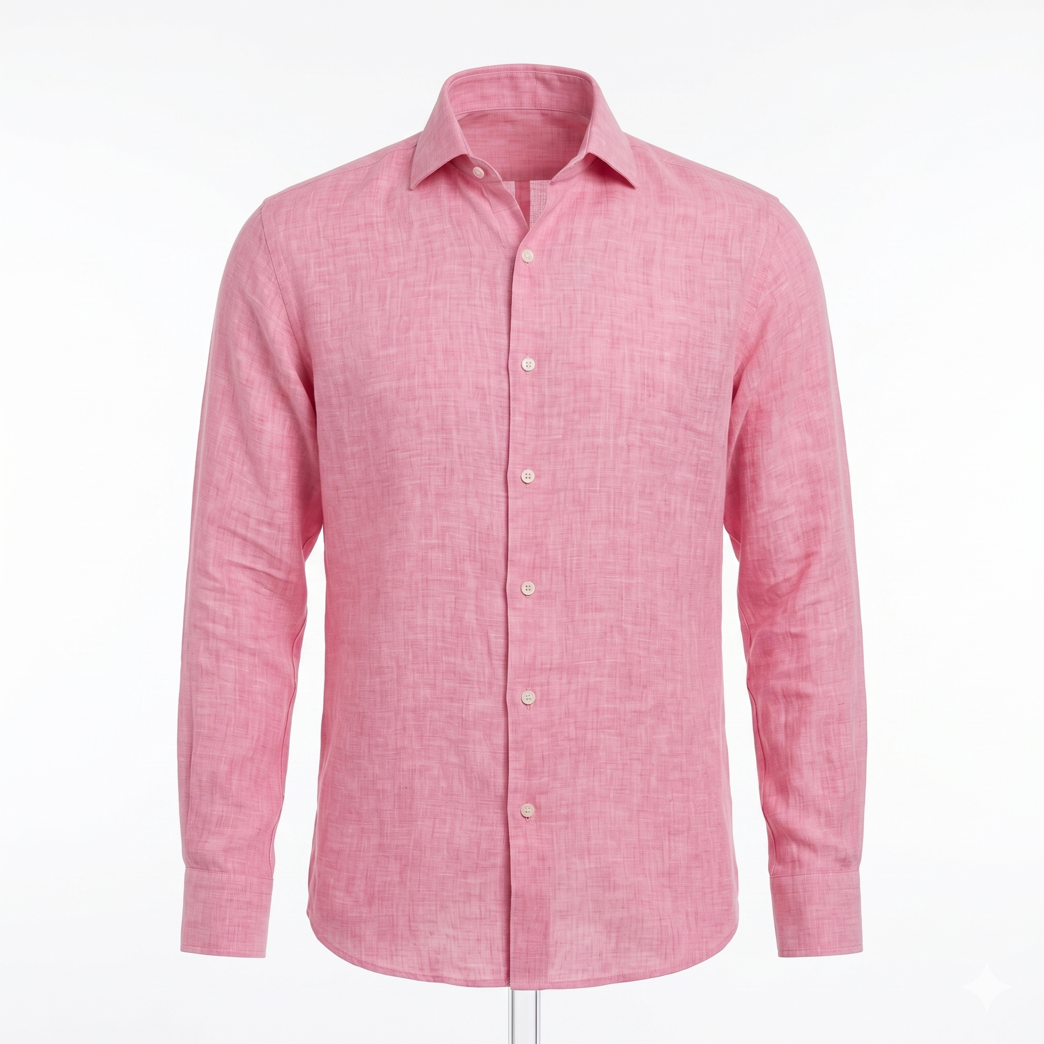 Męska Koszula z Bawełny i Lnu