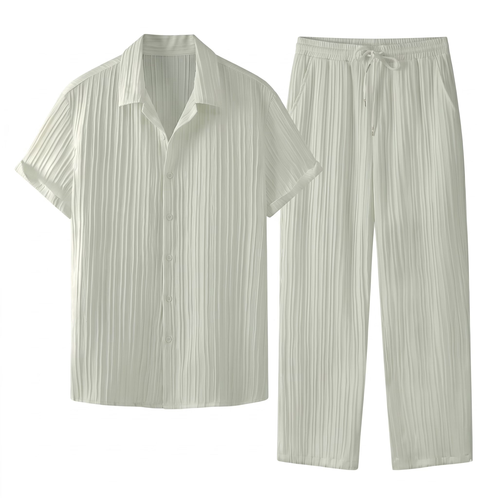 Męski Letni Komplet Cali