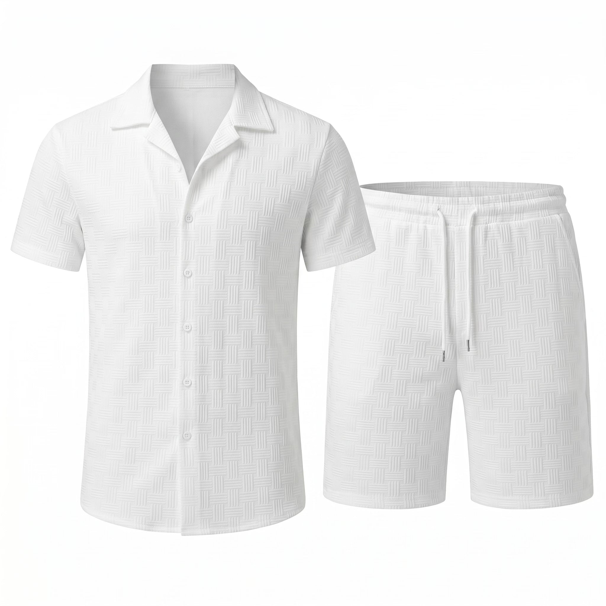 Męski Letni Komplet Cannes