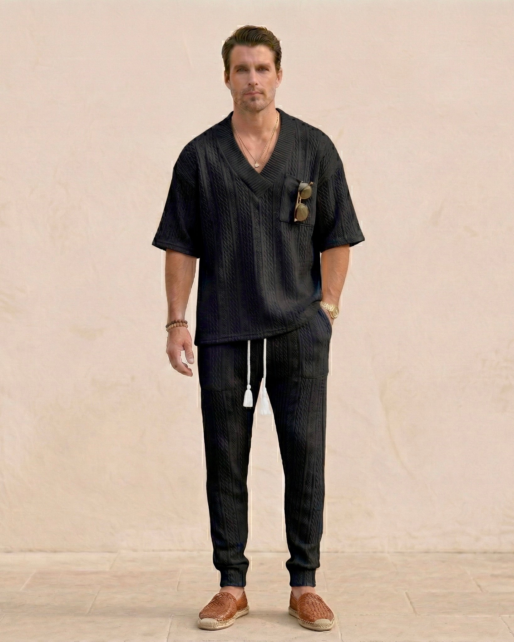 Męski Wiosenny Komplet