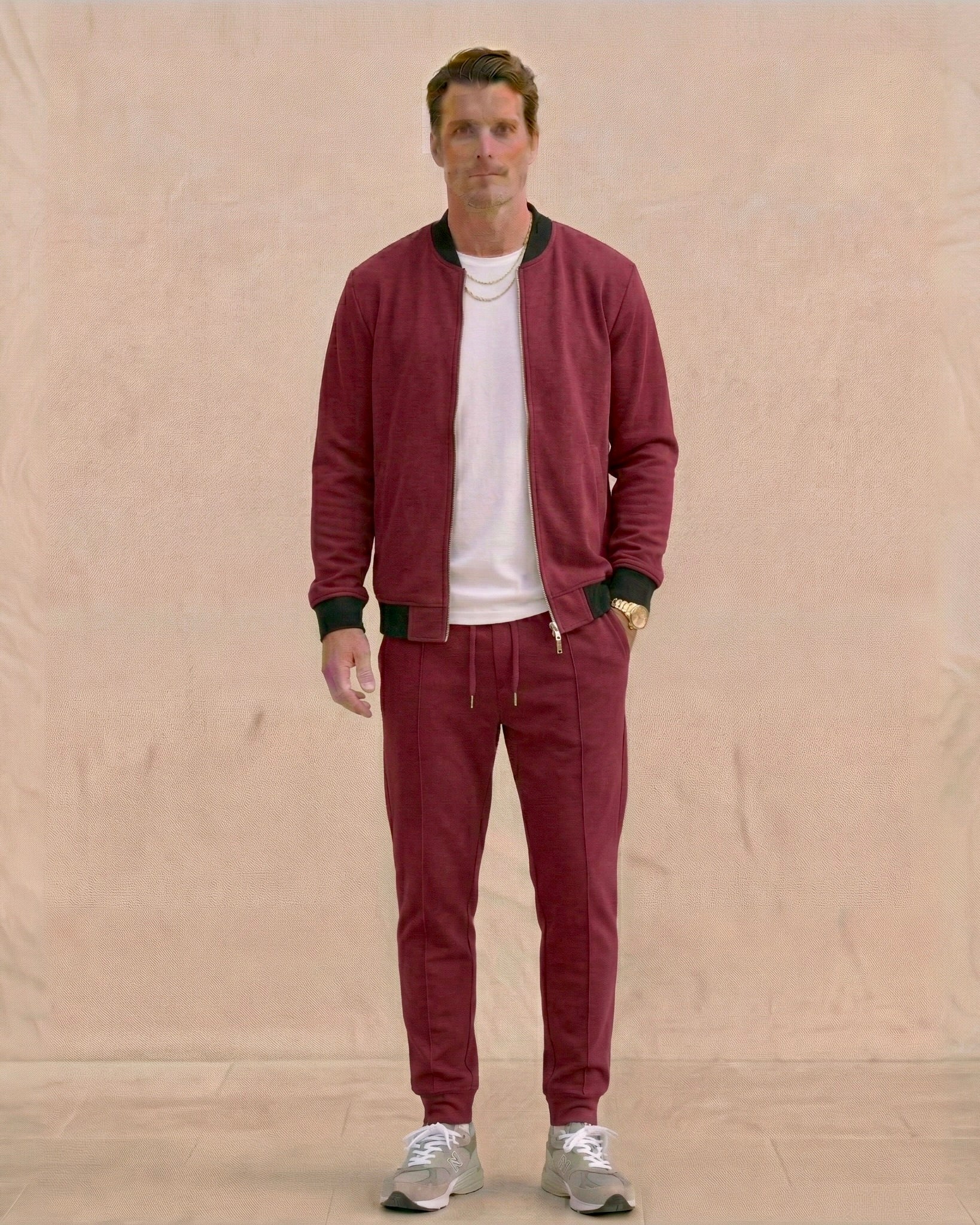 Męski Wiosenny Komplet