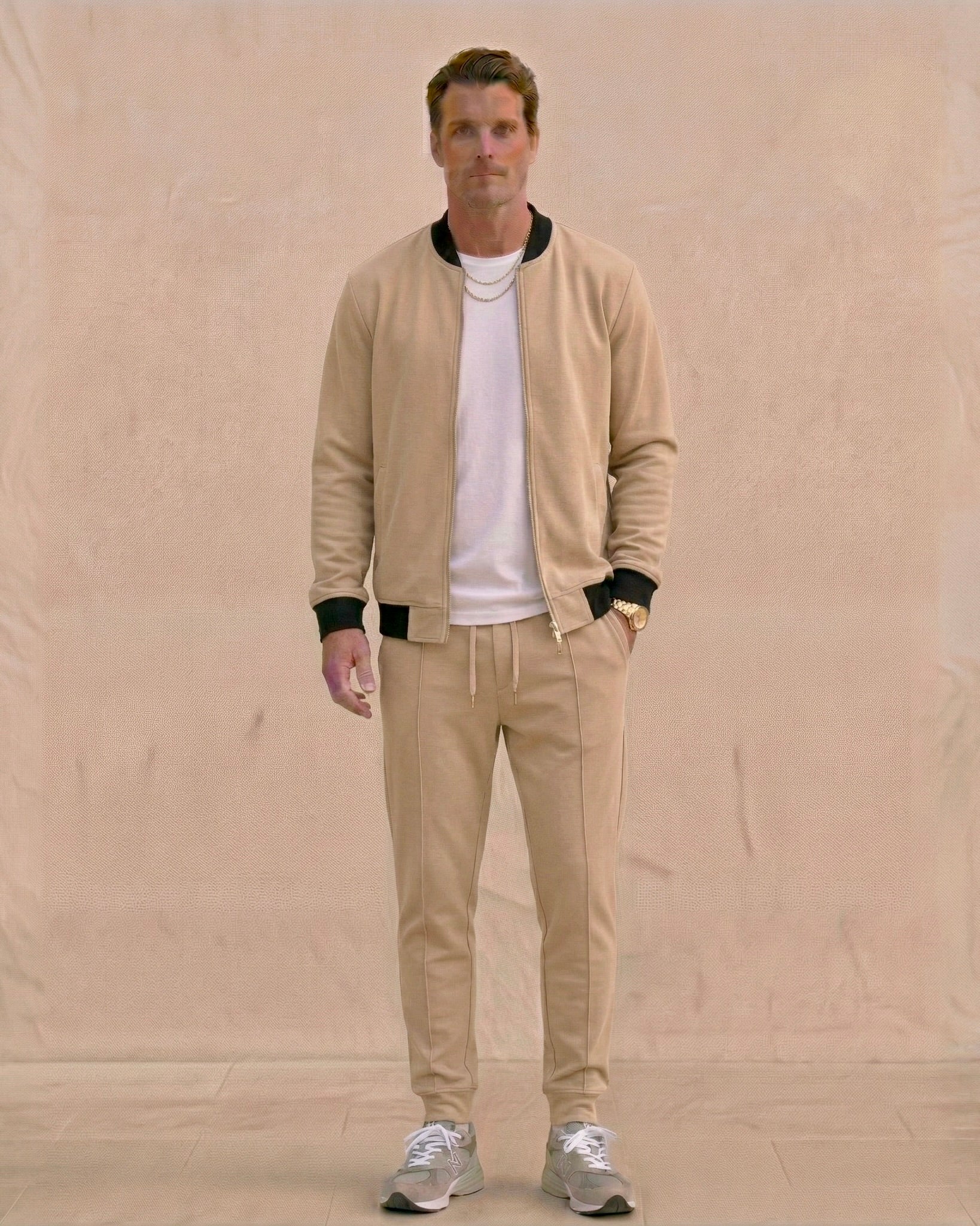 Męski Wiosenny Komplet