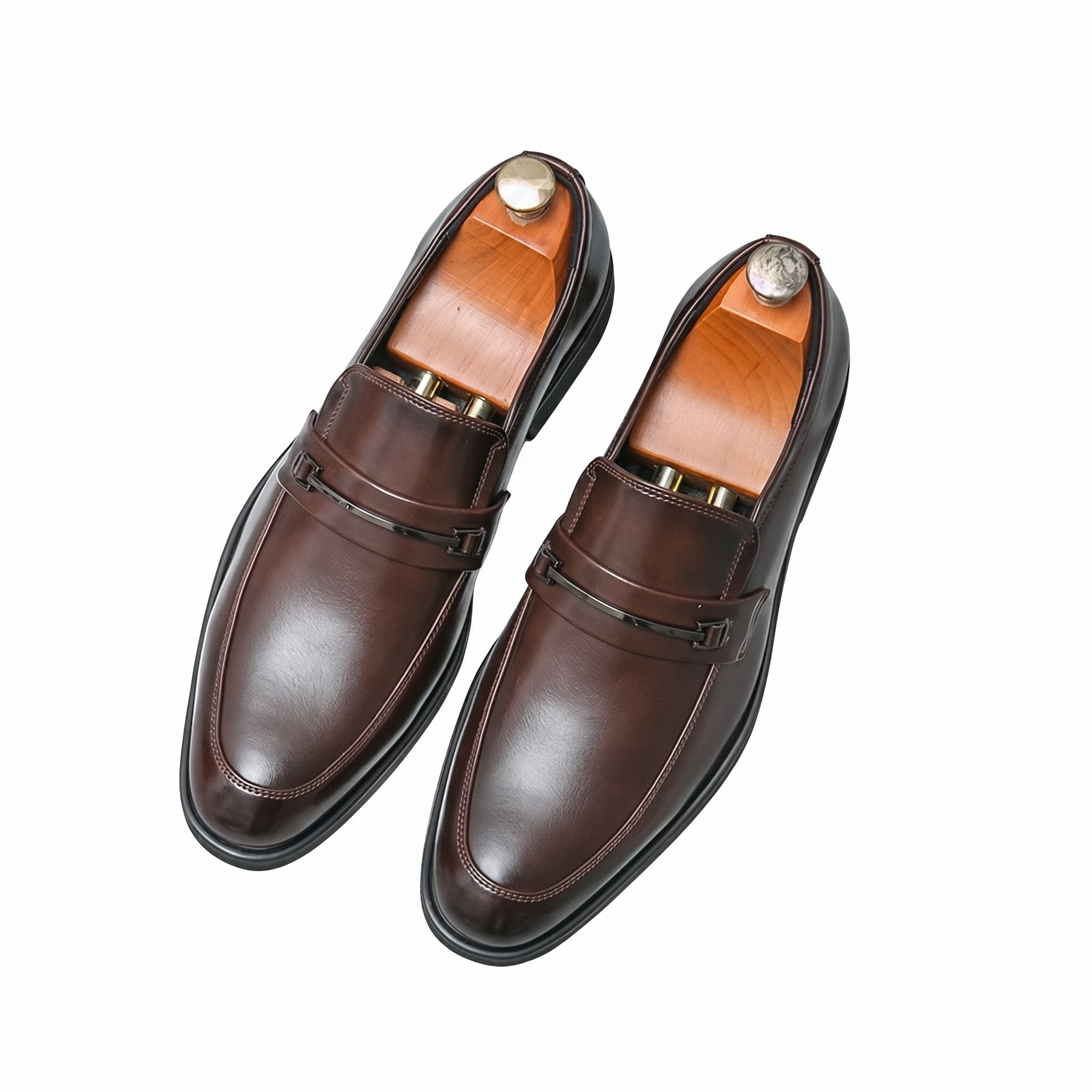 Męskie Skórzane Mokasyny Mora