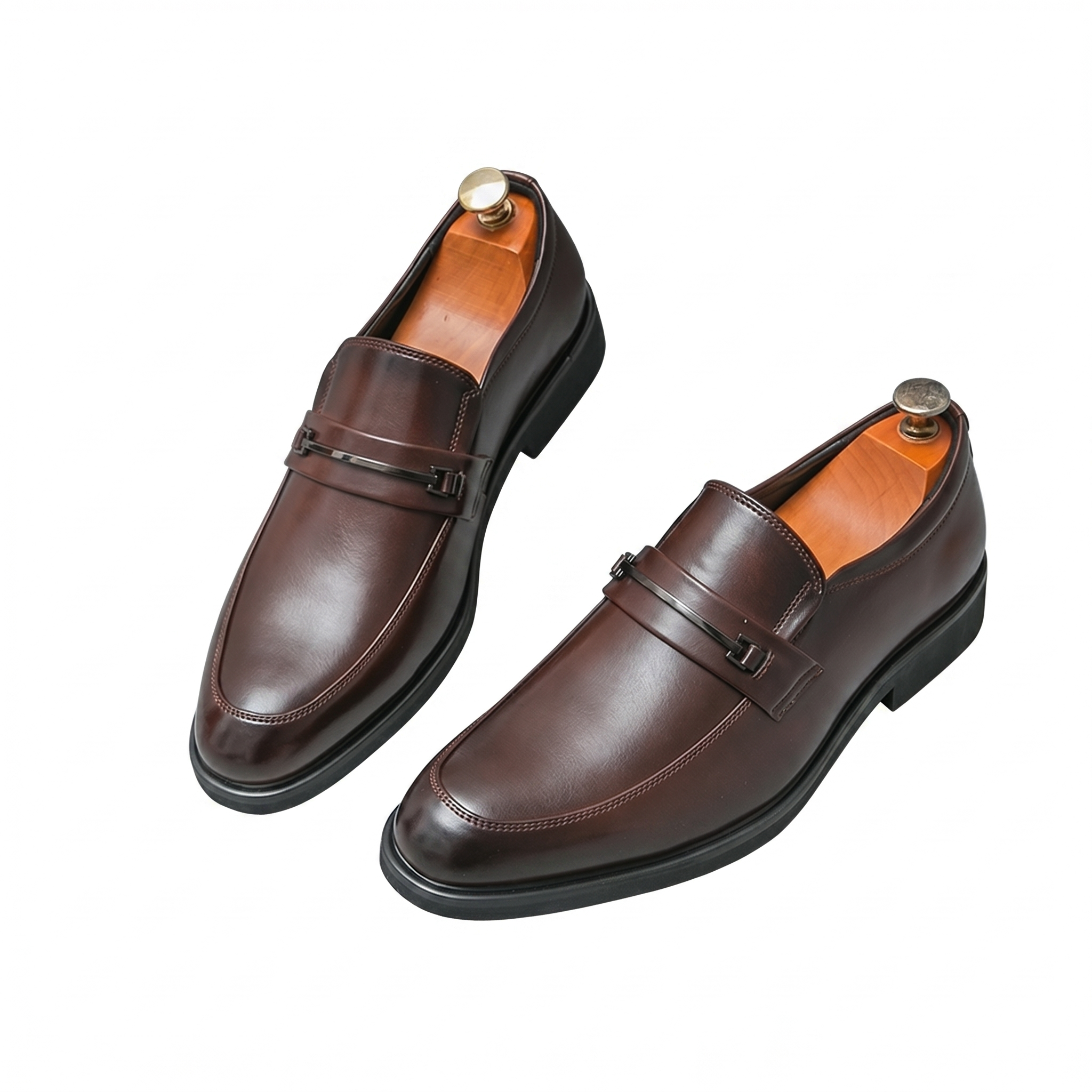 Męskie Skórzane Mokasyny Mora