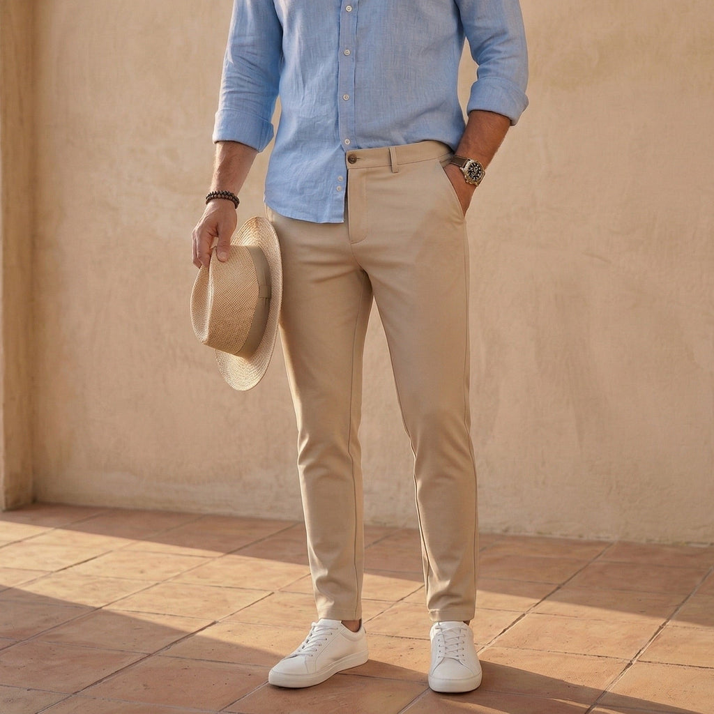 Męskie Spodnie Slim Fit