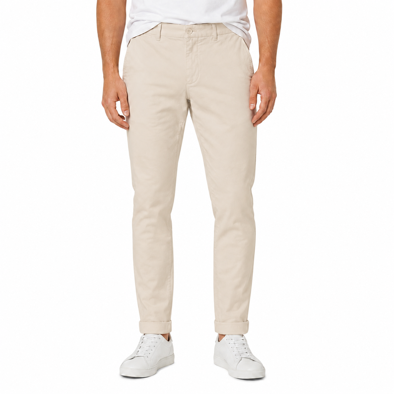 Męskie Spodnie Slim Fit Faro