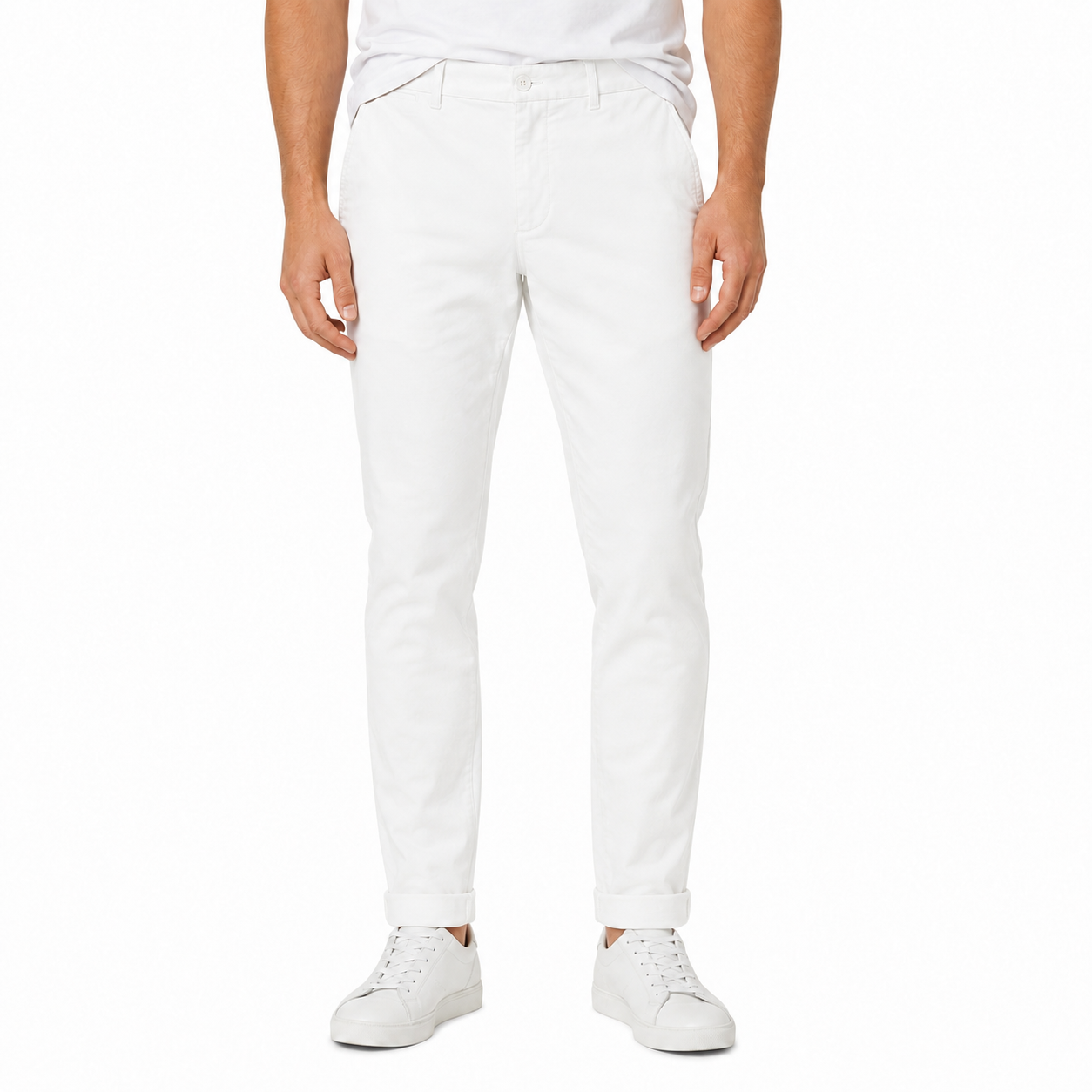 Męskie Spodnie Slim Fit Faro