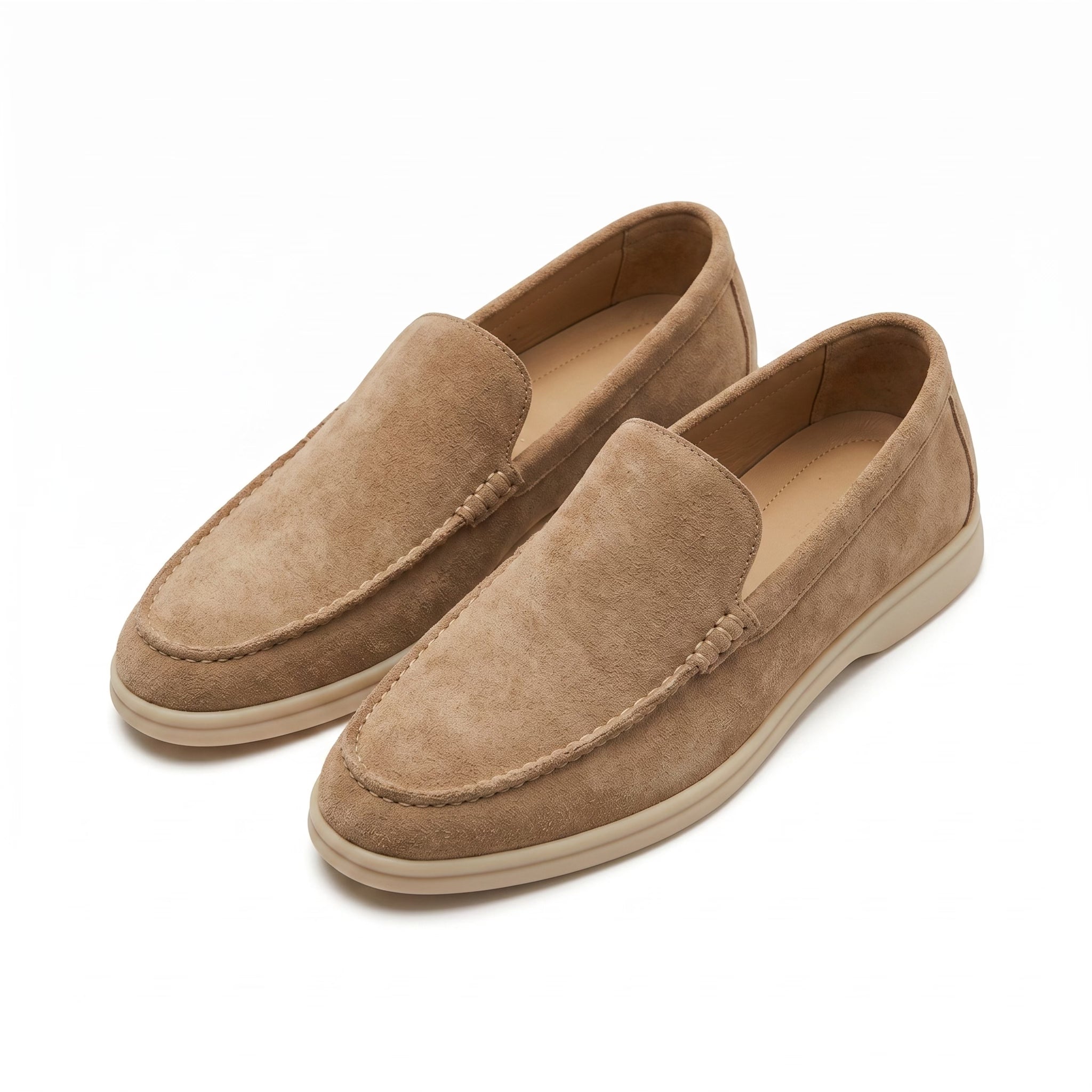 Men's minimalist slip-on loafers – Old Money 