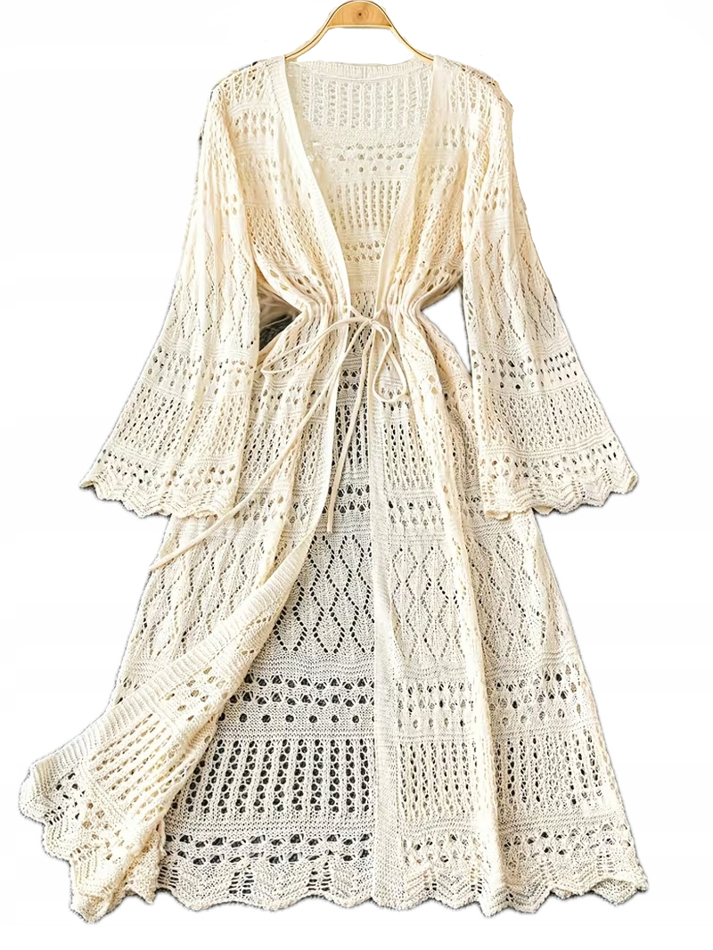 Damska Sukienka Plażowa z Wiskozy