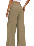 Damskie Spodnie z Lnu