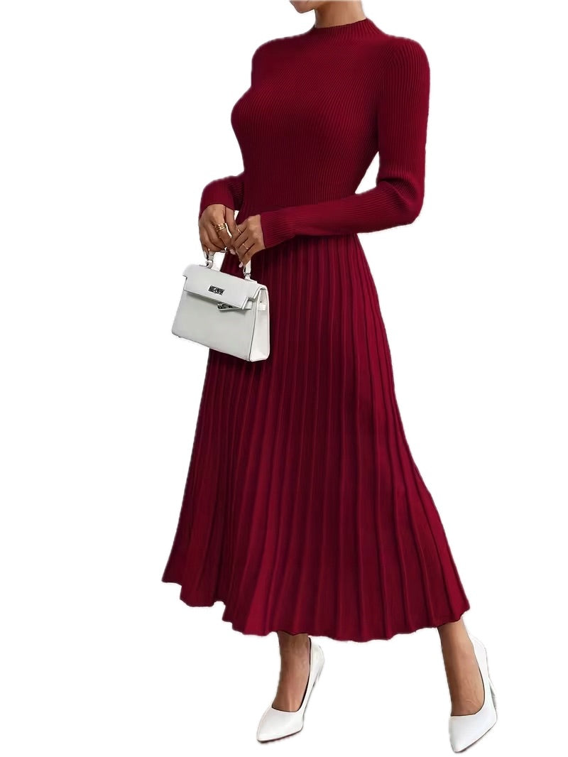 Damska Elegancka Sukienka z Wiskozą