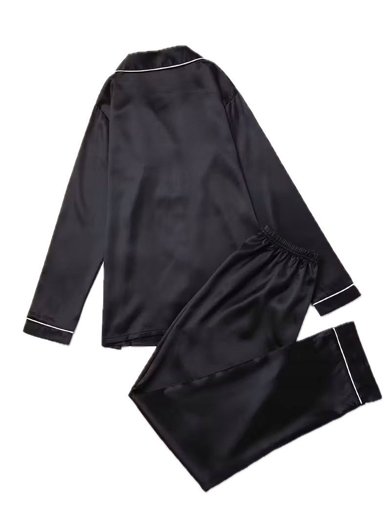 Damska Satynowa Piżama