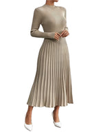 Damska Elegancka Sukienka z Wiskozą