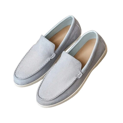 Męskie mokasyny slip-on minimalistyczne – Old Money