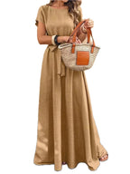 Damska Długa Sukienka