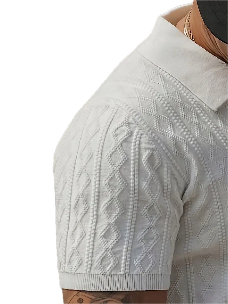 Letnia Koszulka Polo z Kołnierzem - Old Money