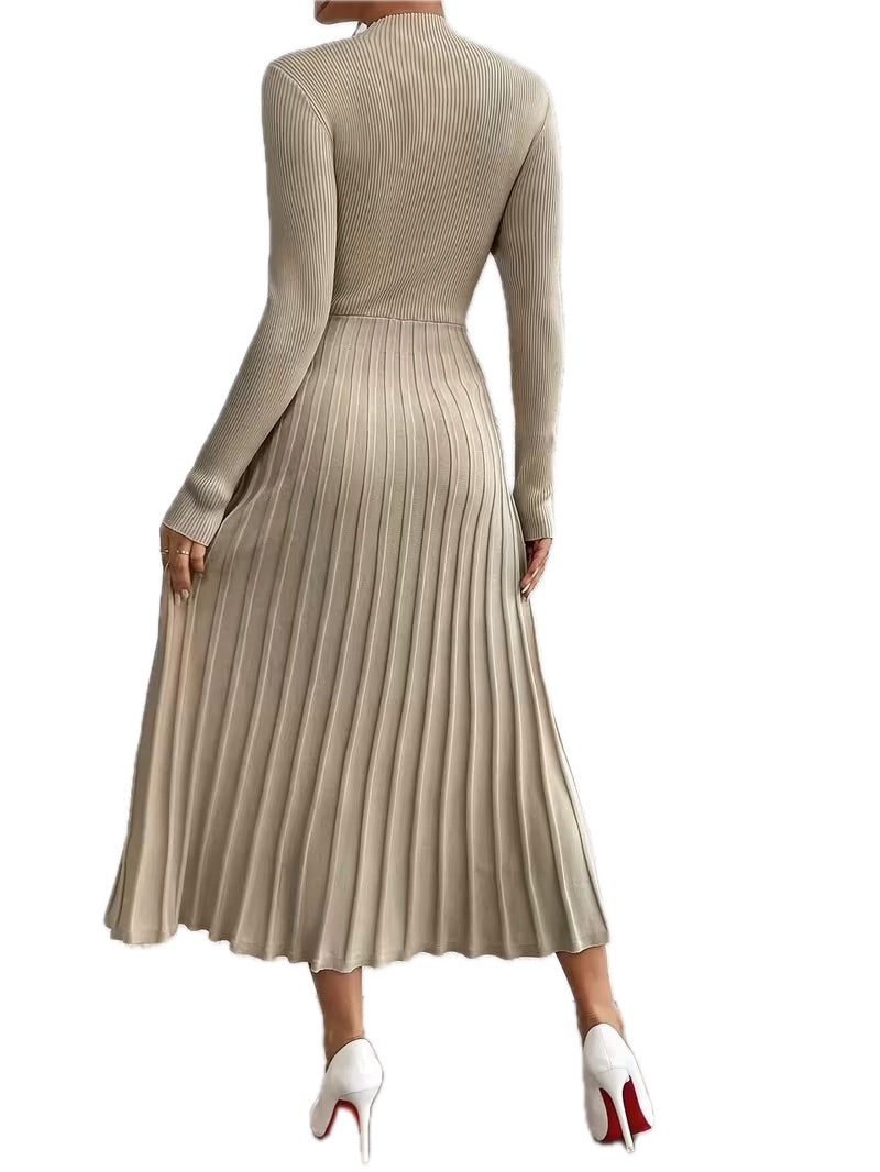 Damska Elegancka Sukienka z Wiskozą