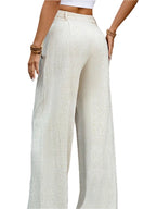 Damskie Spodnie z Lnu