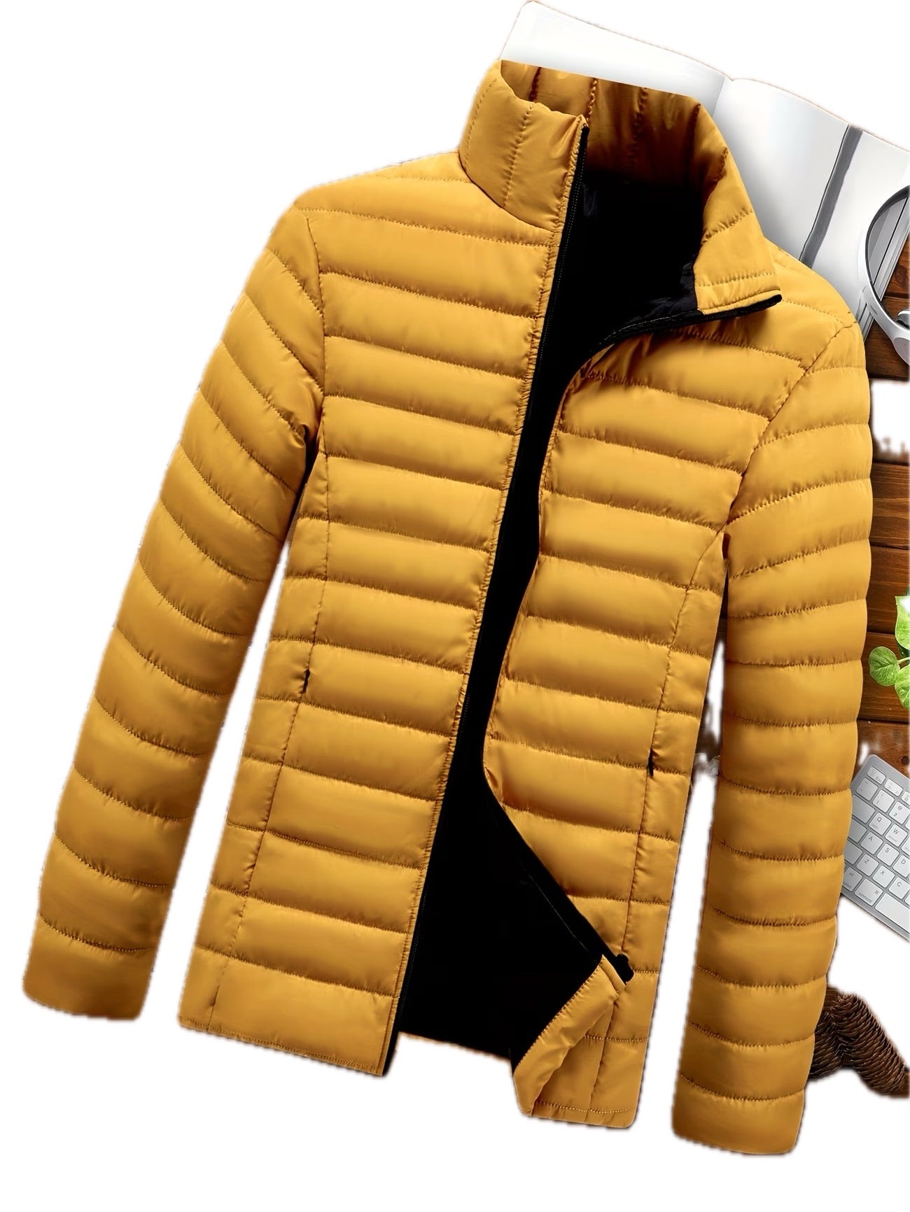 Męska Kurtka Pikowana