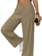 Damskie Spodnie z Lnu