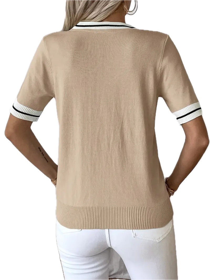 Damski Pulower z Wiskozą