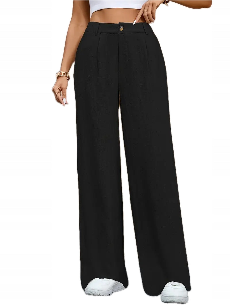 Damskie Spodnie z Lnu