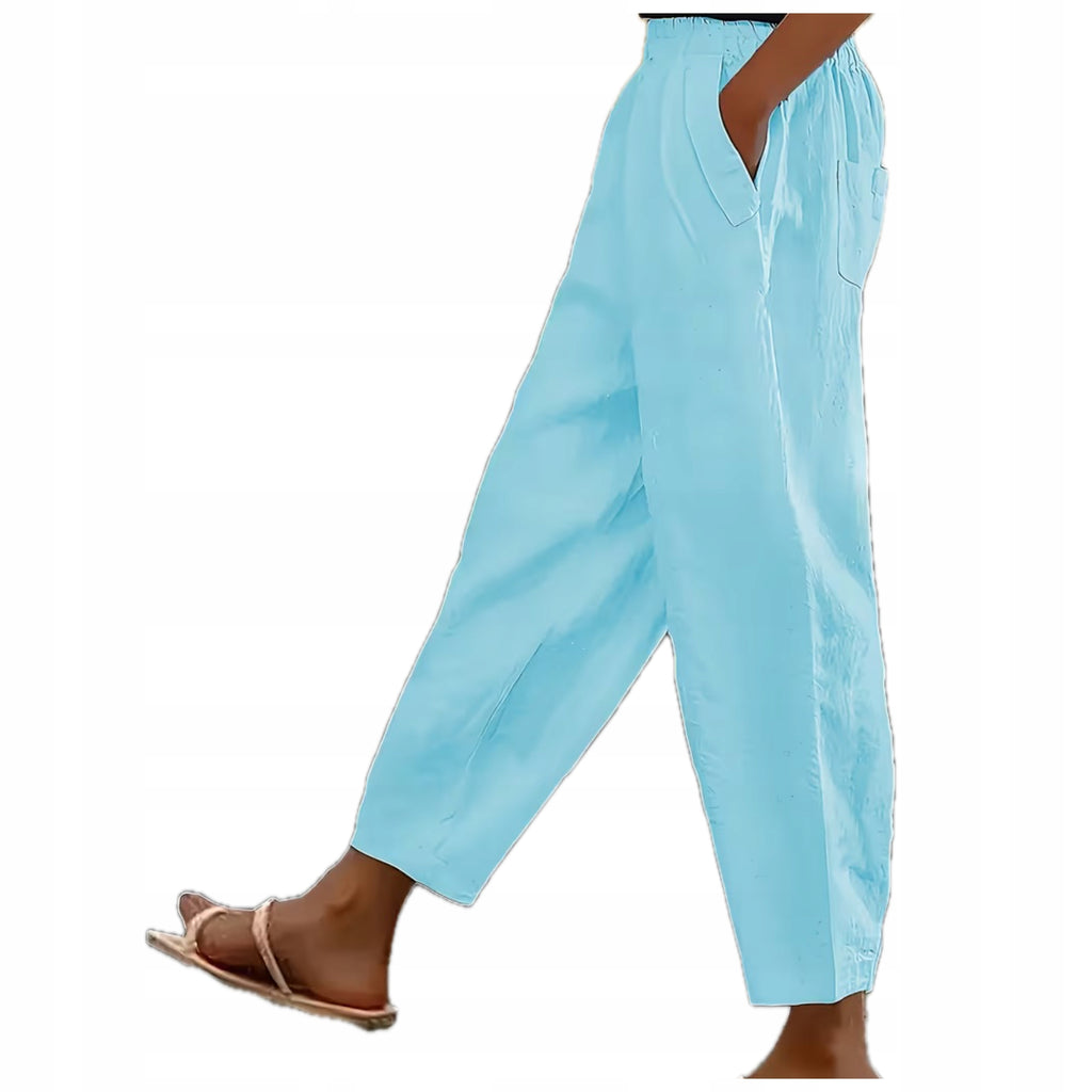 Damskie Spodnie z Bawełną