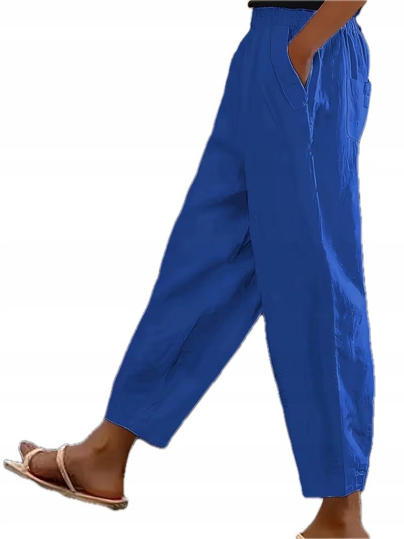 Damskie Spodnie z Bawełną