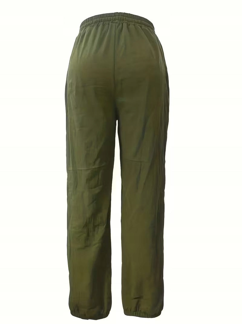 Damskie Spodnie z Bawełną