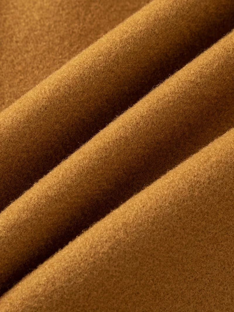 Męski Płaszcz Dwurzędowy