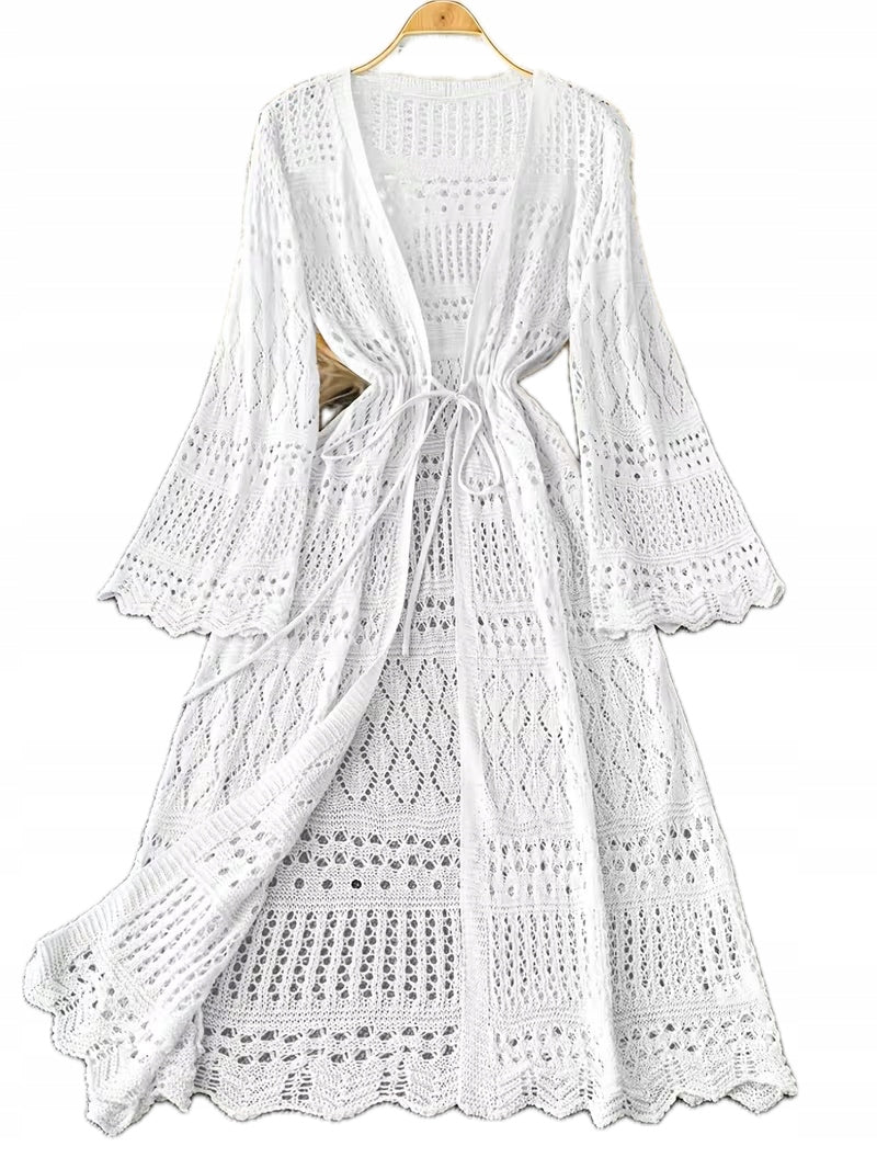 Damska Sukienka Plażowa z Wiskozy