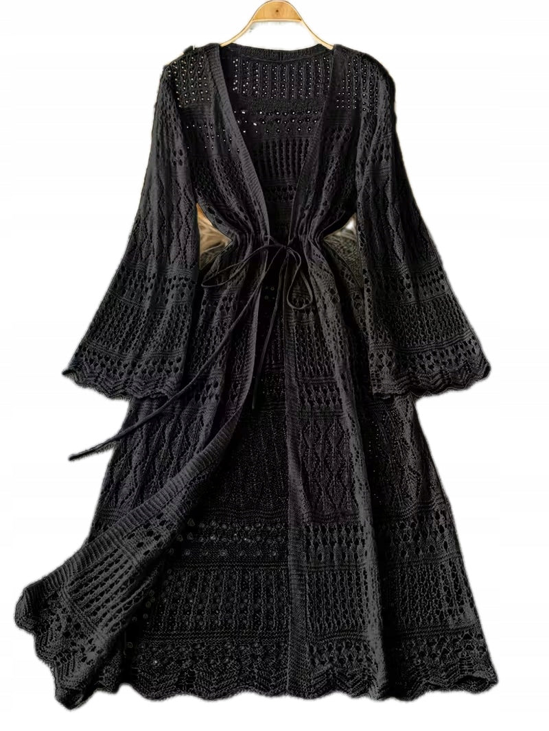 Damska Sukienka Plażowa z Wiskozy