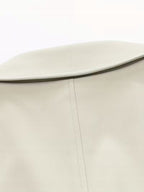 Męski Trencz Dwurzędowy